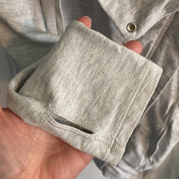 LULULEMON Coast Easy Wrap Jacket Tunic Length Asymmetrical Zip - Picture 6 of 16